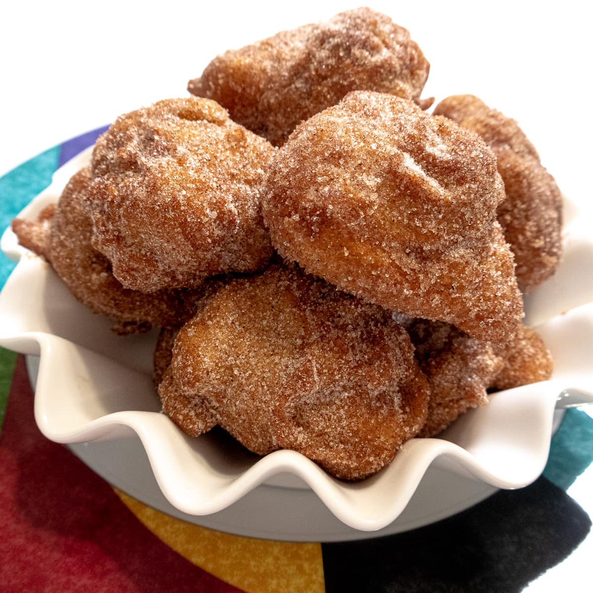 Apple Fritters with Speculaas Spice